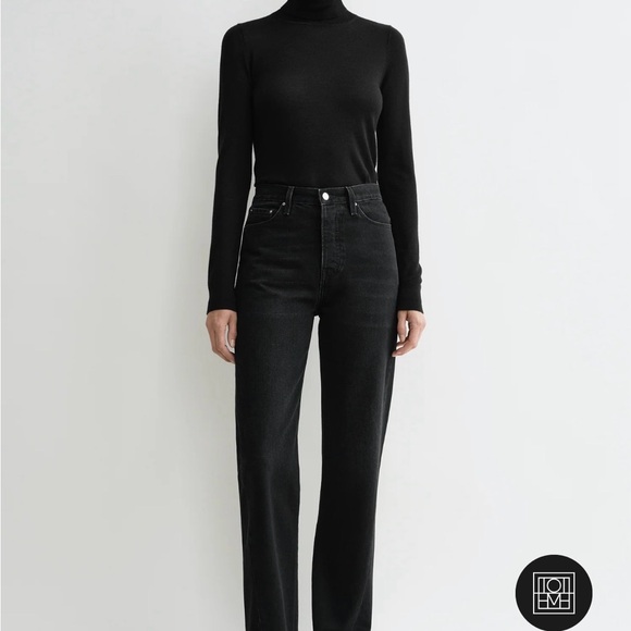 Denim - New TOTEME Classic Black women  Jeans